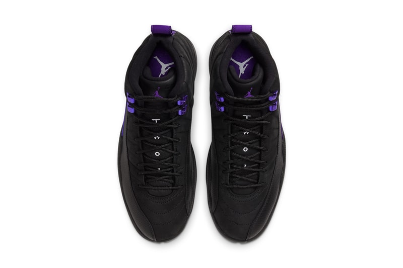 air jordan brand 12 dark concord black purple CT8013 005 official release date info photos price store list buying guide