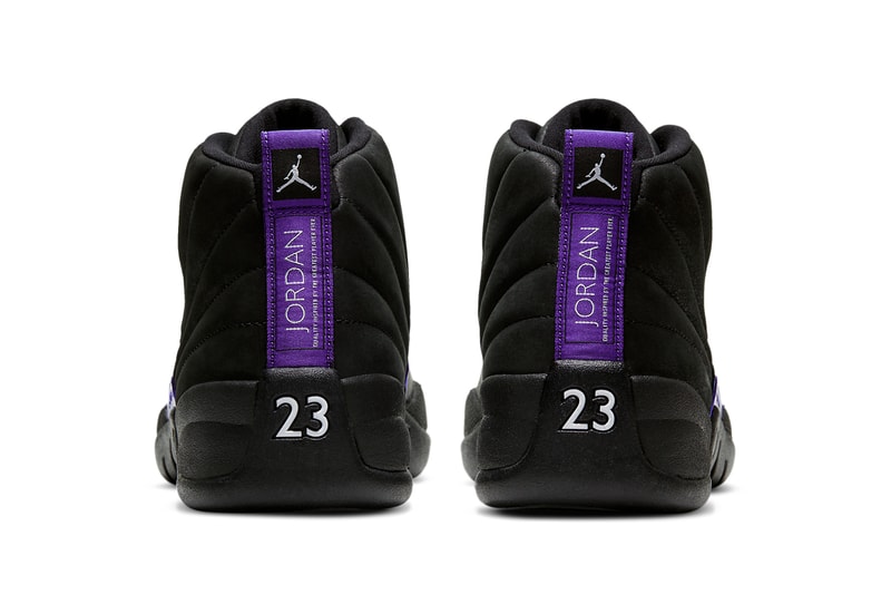air jordan brand 12 dark concord black purple CT8013 005 official release date info photos price store list buying guide