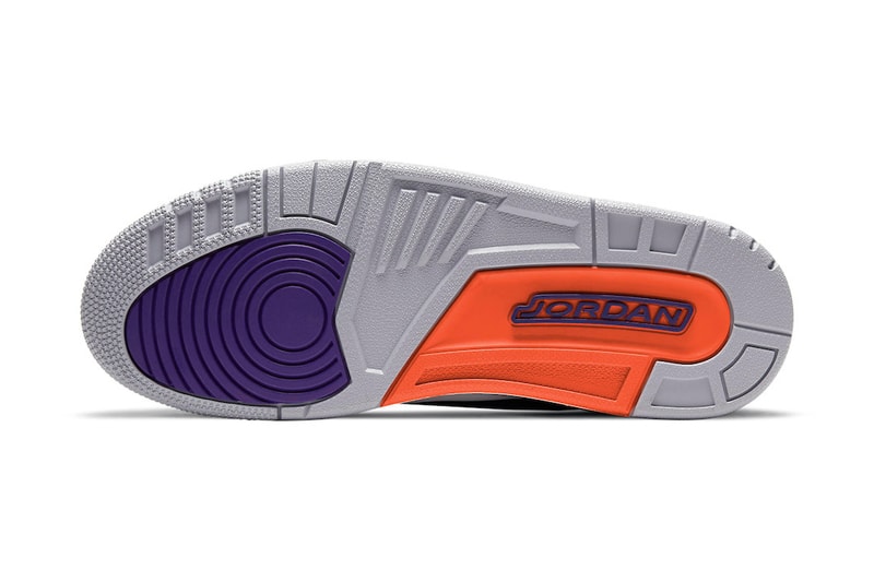 Air Jordan 3 Court Purple Release ct8532-050 Info Date buy Price Brand Black Cement Grey White Court Purple Phoenix Suns