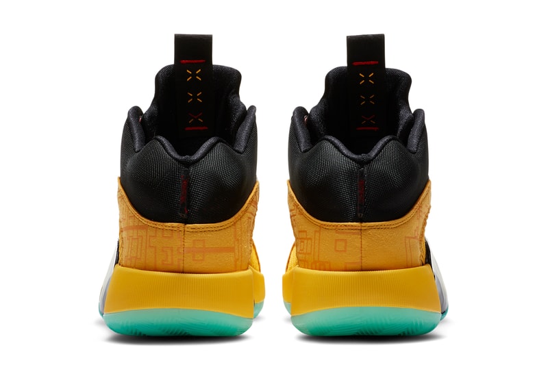 air jordan brand 35 dynasties yellow jade black red DD3044 700 official release date info photos price store list buying guide