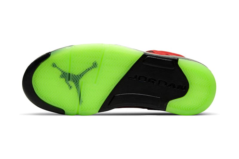 Air Jordan 5 What The Release Info CZ5725-700 Date Buy Price Varsity Maize Court Purple Ghost Green Solar Orange Brand Tokyo Shanghai Raging Bull Bel-Air Laser Green Bean Army Olive Quai 54 