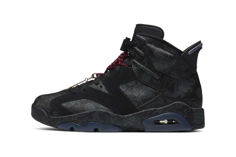 air jordan brand 6 singles day black gold burgundy DB9818 001 official release date info photos price store list buying guide