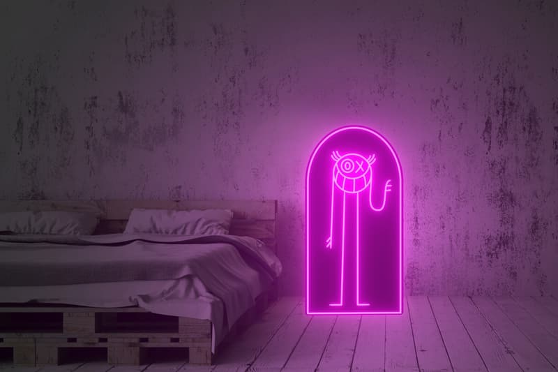 andre saraiva yellowpop neon sign editions artwork