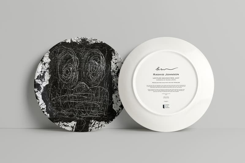 artist plates new york coalition for the homeless yoshitomo nara nina chanel abney jenny holzer rashid johnson eddie martinez nate lowman jonas wood ed ruscha