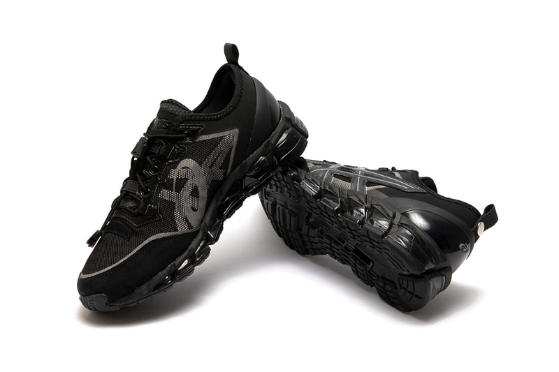 asics nu label gel quantum 360 6 release information collaboration all black trainers sneakers