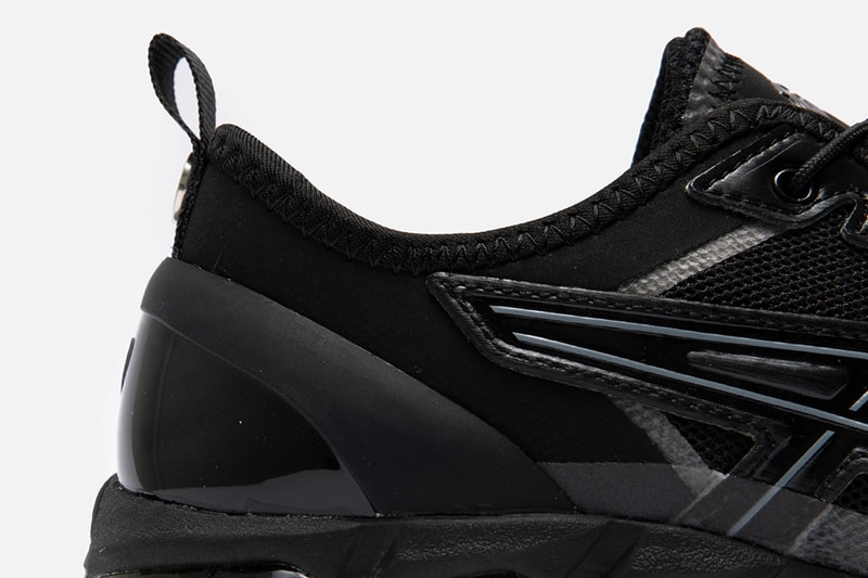 asics nu label gel quantum 360 6 release information collaboration all black trainers sneakers