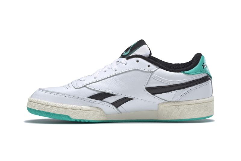 assassins creed valhalla reebok club c revenge GZ8460 white utility beige silver metallic black tiffany blue official release date info photos price store list buying guide