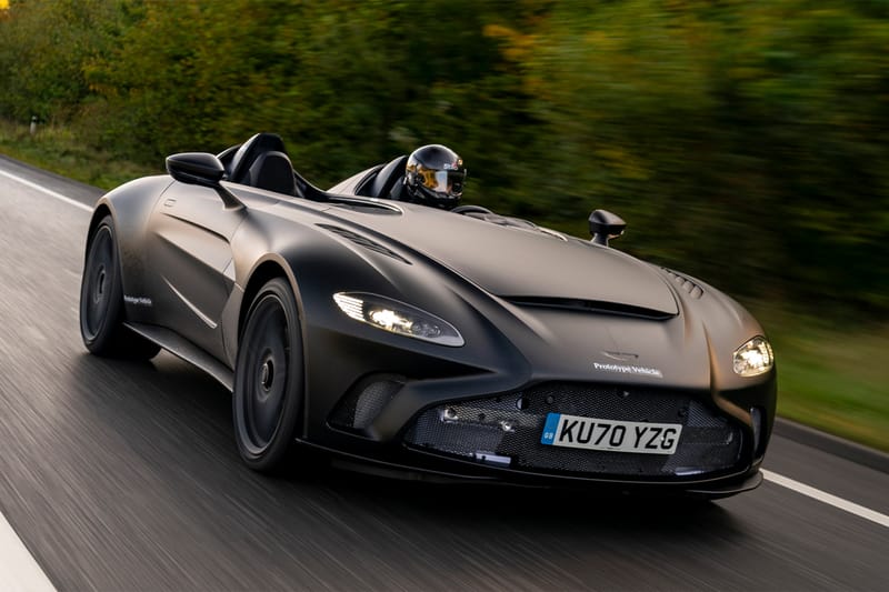 Aston Martin Unveils Its Roofless 700-Horsepower V12 Speedster Prototype
