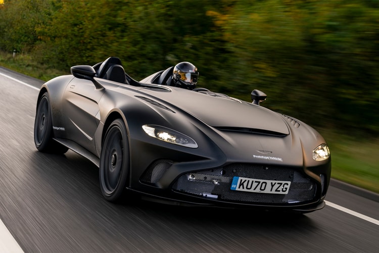 Aston Martin Unveils Its Roofless 700-Horsepower V12 Speedster Prototype