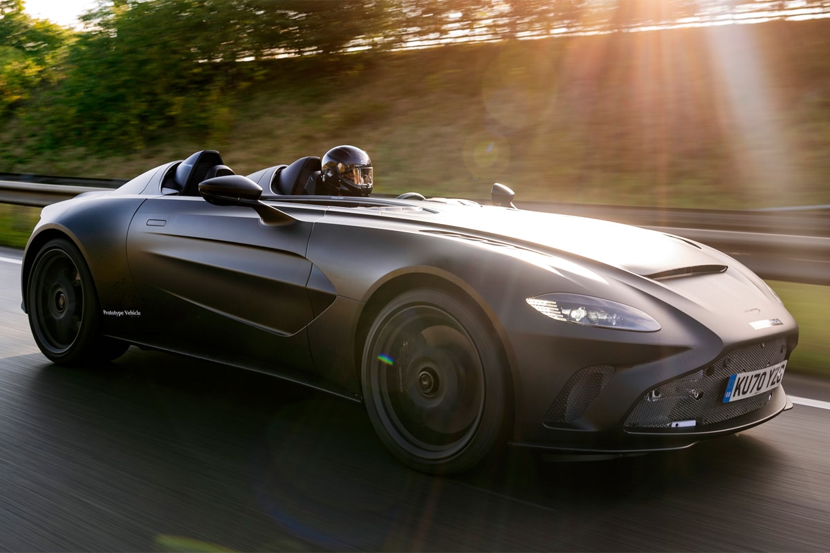 aston martin v12 speedster prototype unveil 700 horsepower dbs superleggera vantage 