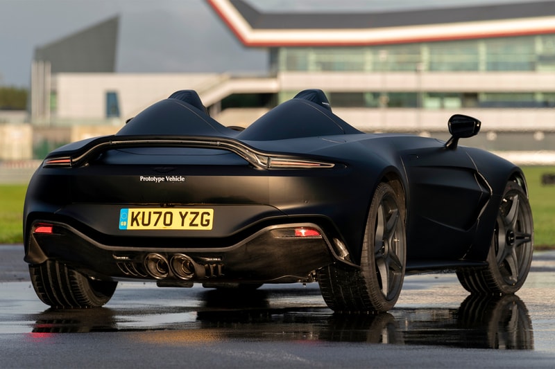 aston martin v12 speedster prototype unveil 700 horsepower dbs superleggera vantage 