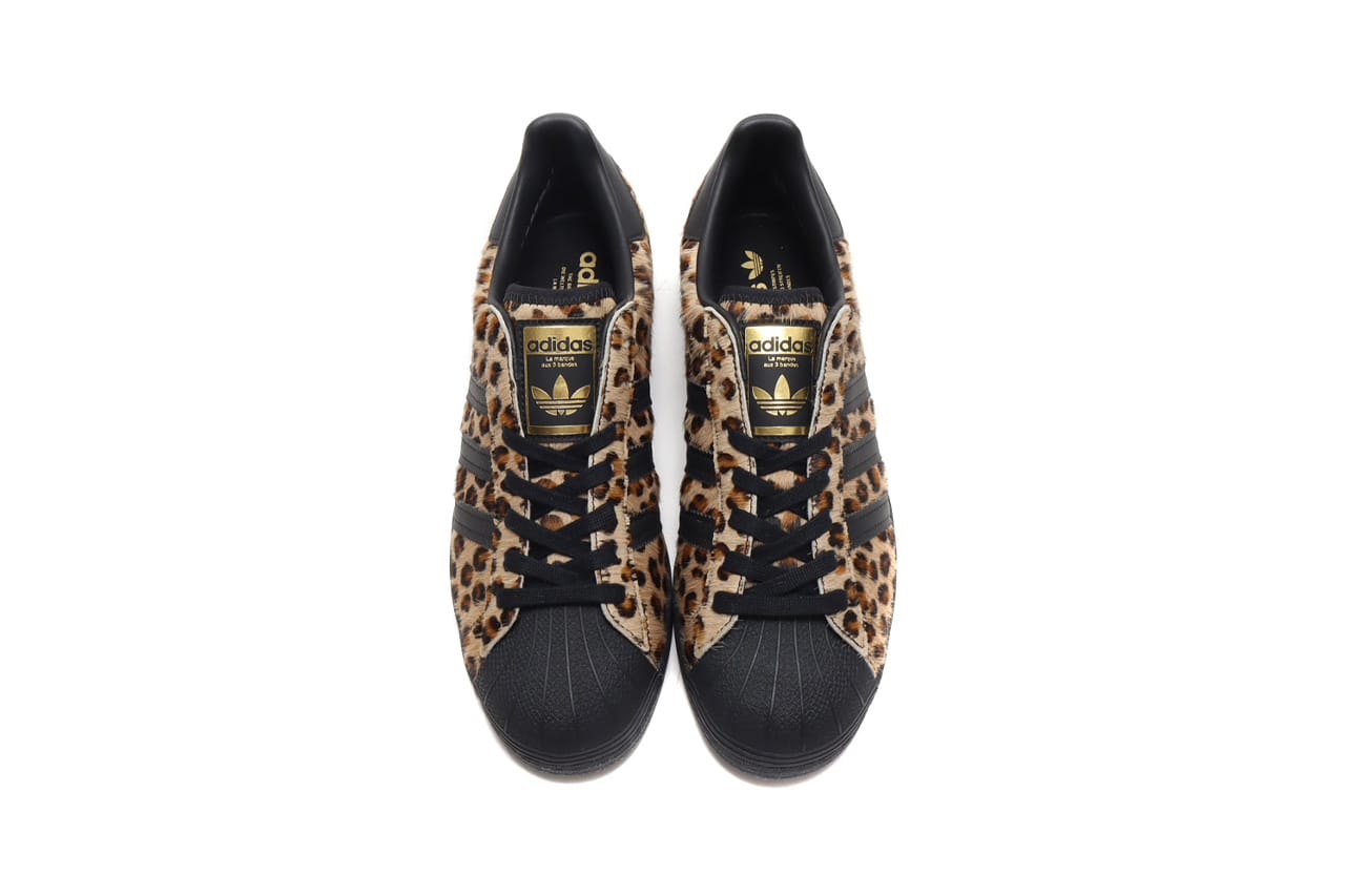 adidas superstar leopard sneaker