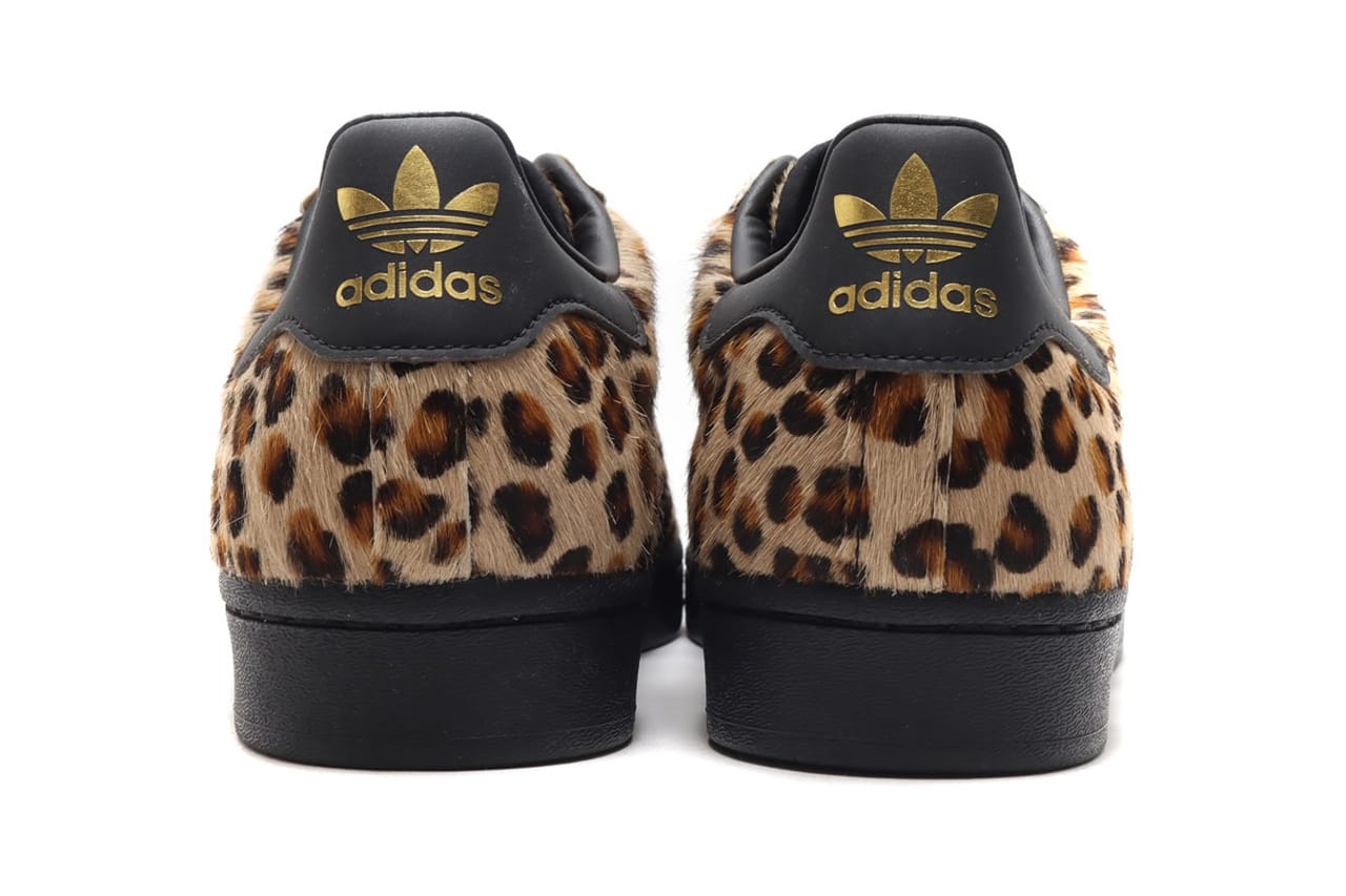 adidas superstar leopard sneaker