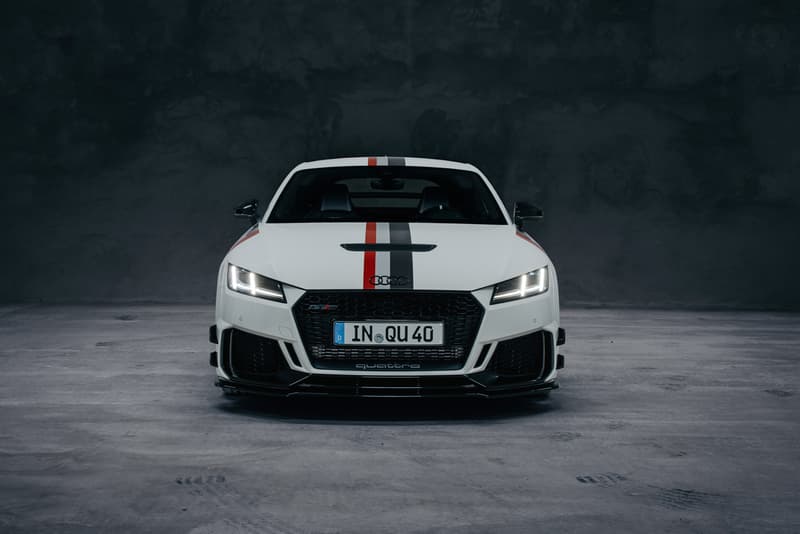 Audi TT RS "40 Years of Quattro" Limited Edition Car German Sportscar V5 Turbocharged 174 MPH 395 bhp 354lb ft of torque Power Speed Performance Special Rare 40 Editions Units First Look Four Rings Coupe