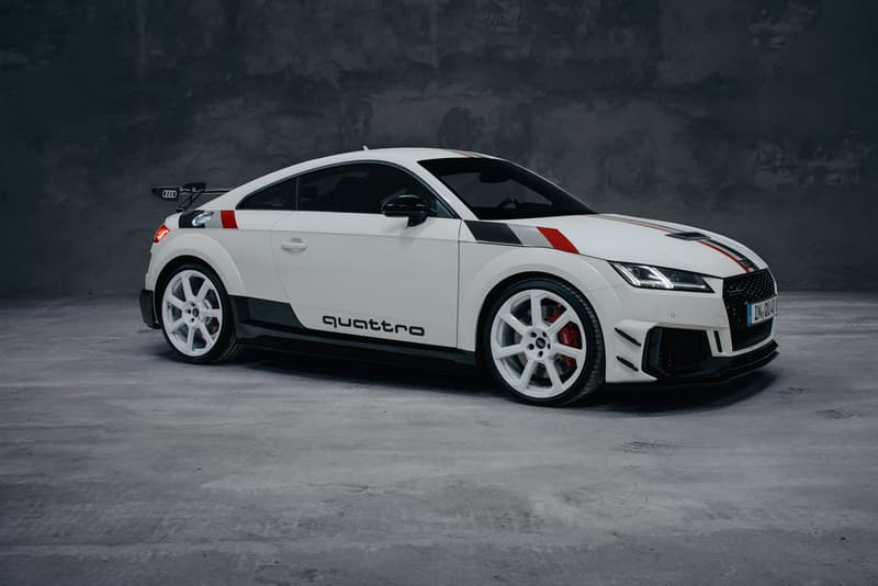 Audi TT RS "40 Years of Quattro" Limited Edition Car German Sportscar V5 Turbocharged 174 MPH 395 bhp 354lb ft of torque Power Speed Performance Special Rare 40 Editions Units First Look Four Rings Coupe