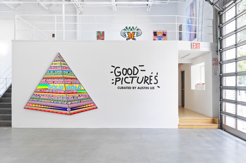 austin lee good pictures group exhibition jeffrey deitch new york city artworks paintings