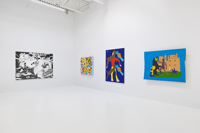 austin lee good pictures group exhibition jeffrey deitch new york city artworks paintings
