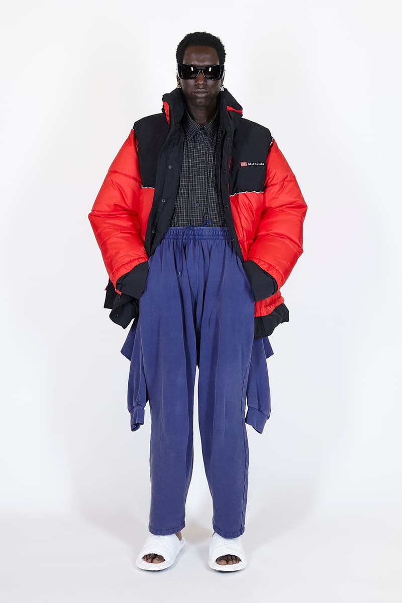 Balenciaga Summer 2021 Pre-Collection Runway Mens Womens Unisex X-Pander Sneaker Homeware Loungewear Robes Sustainability Upcycling Eco Friendly Prints Pet Shop Graphics Sunglasses at Night Paris Walking Demna Gvasalia Neo Classic Bag 