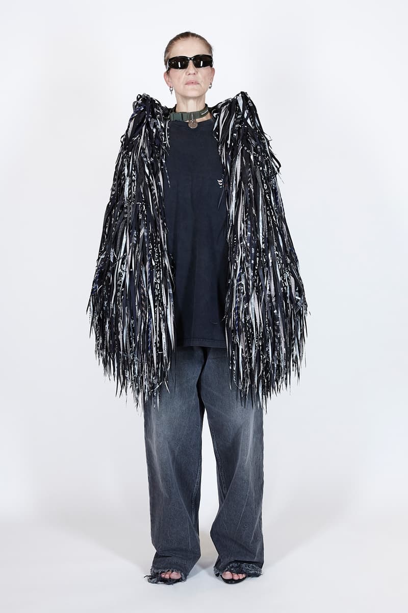 Balenciaga Summer 2021 Pre-Collection Runway Mens Womens Unisex X-Pander Sneaker Homeware Loungewear Robes Sustainability Upcycling Eco Friendly Prints Pet Shop Graphics Sunglasses at Night Paris Walking Demna Gvasalia Neo Classic Bag