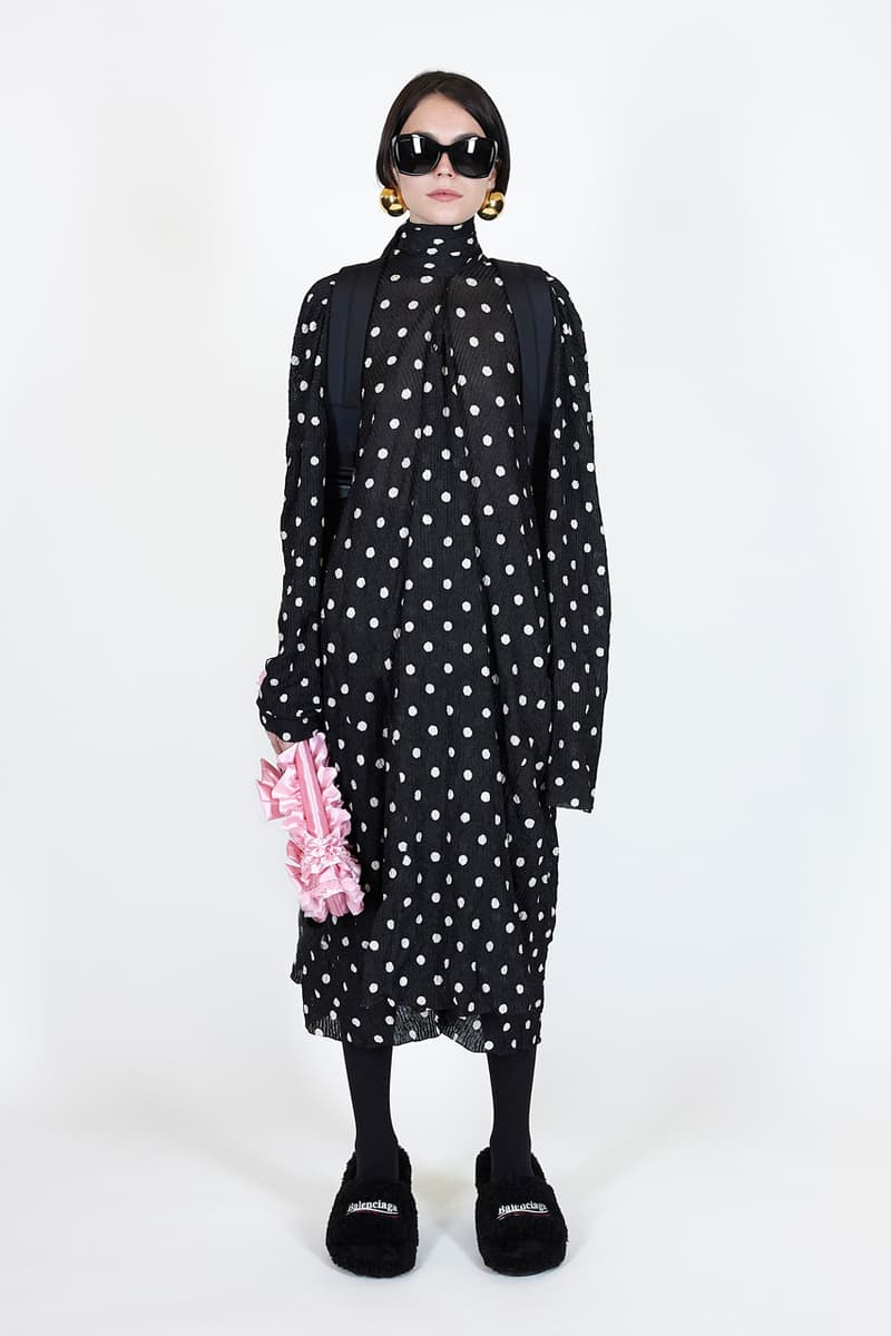 Balenciaga Summer 2021 Pre-Collection Runway Mens Womens Unisex X-Pander Sneaker Homeware Loungewear Robes Sustainability Upcycling Eco Friendly Prints Pet Shop Graphics Sunglasses at Night Paris Walking Demna Gvasalia Neo Classic Bag