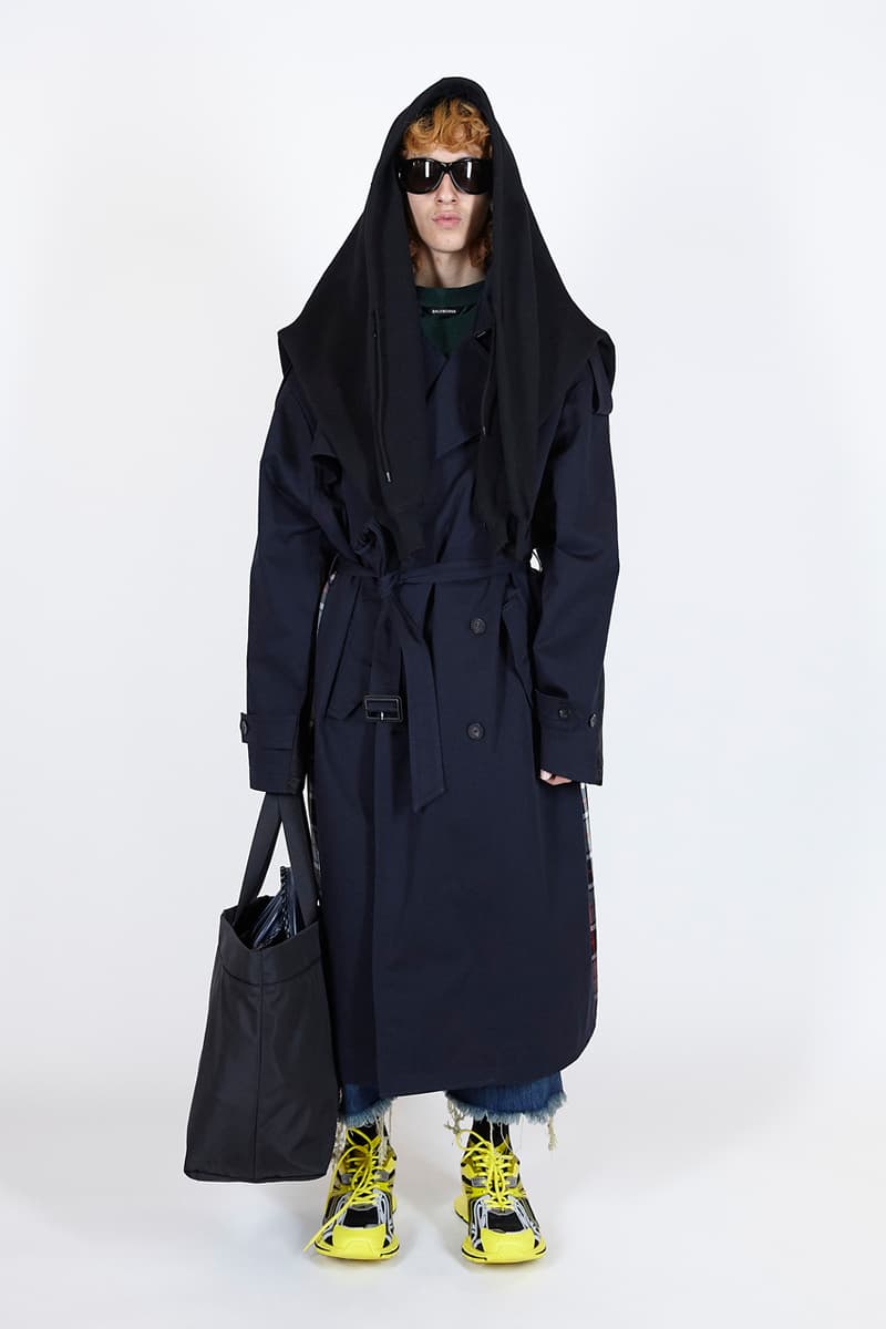 Balenciaga Summer 2021 Pre-Collection Runway Mens Womens Unisex X-Pander Sneaker Homeware Loungewear Robes Sustainability Upcycling Eco Friendly Prints Pet Shop Graphics Sunglasses at Night Paris Walking Demna Gvasalia Neo Classic Bag