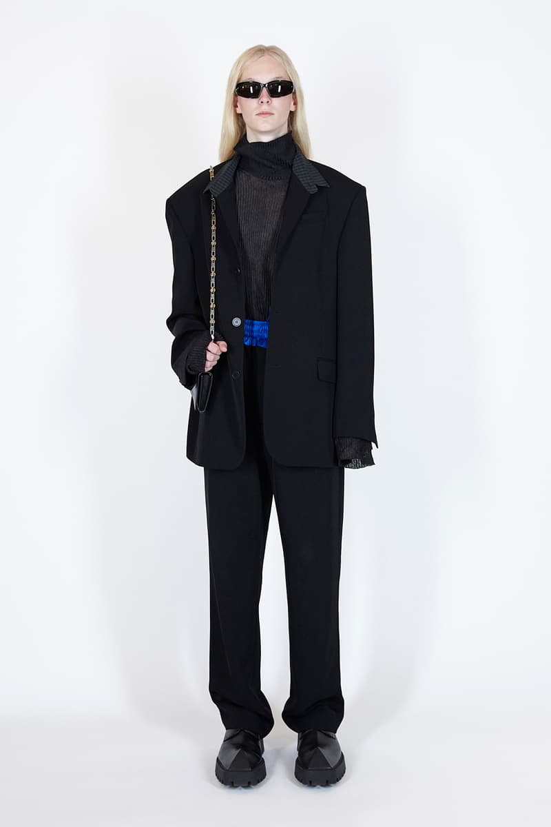 Balenciaga Summer 2021 Pre-Collection Runway Mens Womens Unisex X-Pander Sneaker Homeware Loungewear Robes Sustainability Upcycling Eco Friendly Prints Pet Shop Graphics Sunglasses at Night Paris Walking Demna Gvasalia Neo Classic Bag