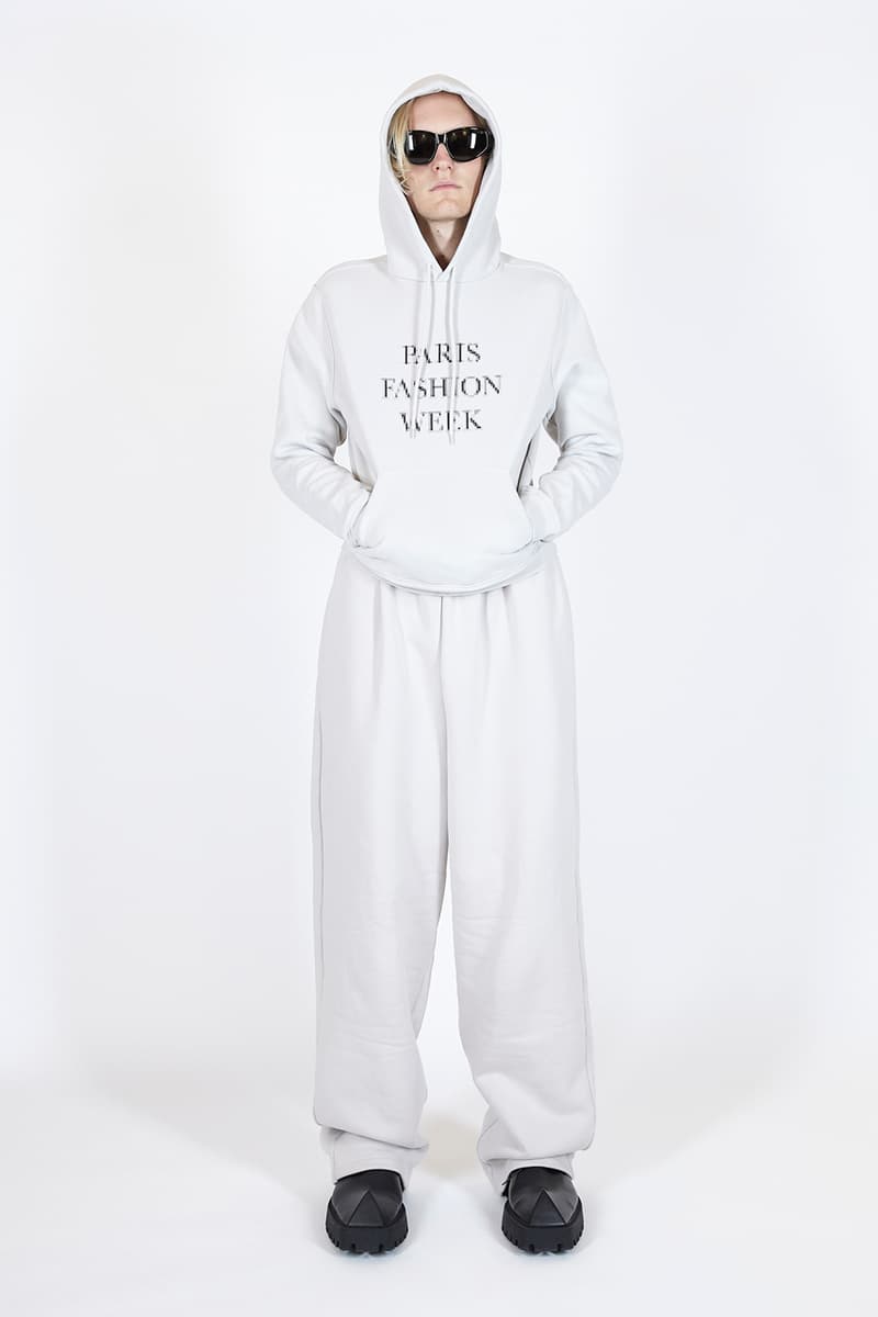 Balenciaga Summer 2021 Pre-Collection Runway Mens Womens Unisex X-Pander Sneaker Homeware Loungewear Robes Sustainability Upcycling Eco Friendly Prints Pet Shop Graphics Sunglasses at Night Paris Walking Demna Gvasalia Neo Classic Bag
