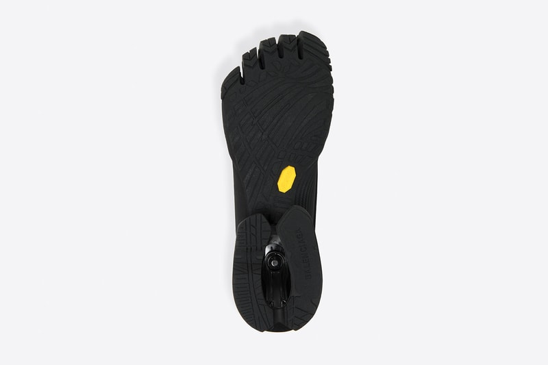 Balenciaga Vibram Toe FiveFingers footwear Collection drop info luxury carmine red black high tech