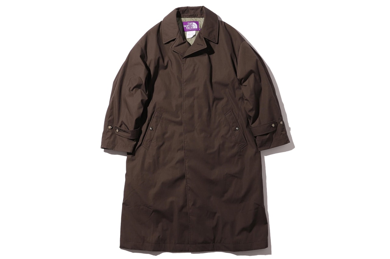 beams the north face purple label fw20 exclusive field jacket trench coat black tan brown blue indigo dye official release date info photos price store list buying guide