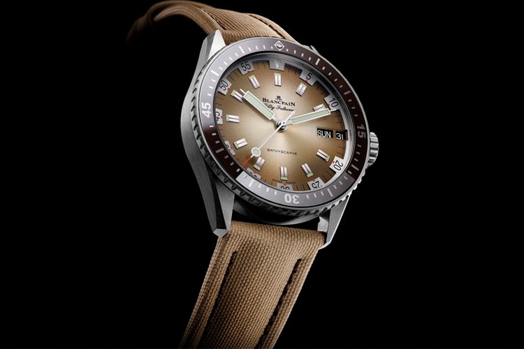 Blancpain Honors Ernest H. Brooks II's 1962 Devils Hole Dive With Fifty Fathoms Desert Edition