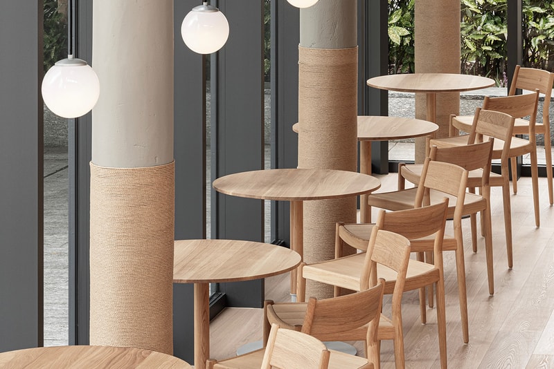 Blue Bottle Coffee Cafe Yokohama  Keiji Ashizawa Design Norm Architects shop space architecture firm studio wood