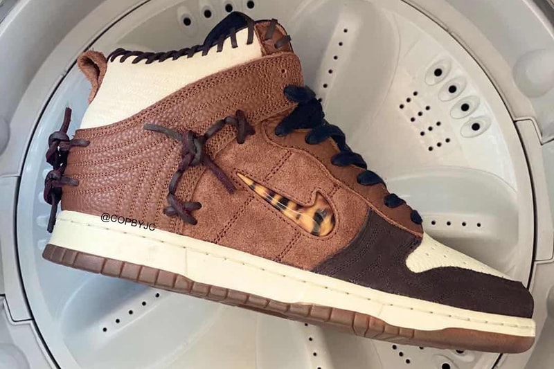 bodega nike sportswear dunk high fauna brown sail velvet rustic birch CZ8125 100 200 official release date info photos price store list buying guide