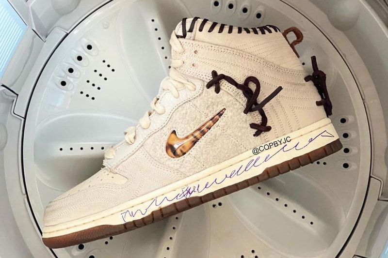 bodega nike sportswear dunk high fauna brown sail velvet rustic birch CZ8125 100 200 official release date info photos price store list buying guide
