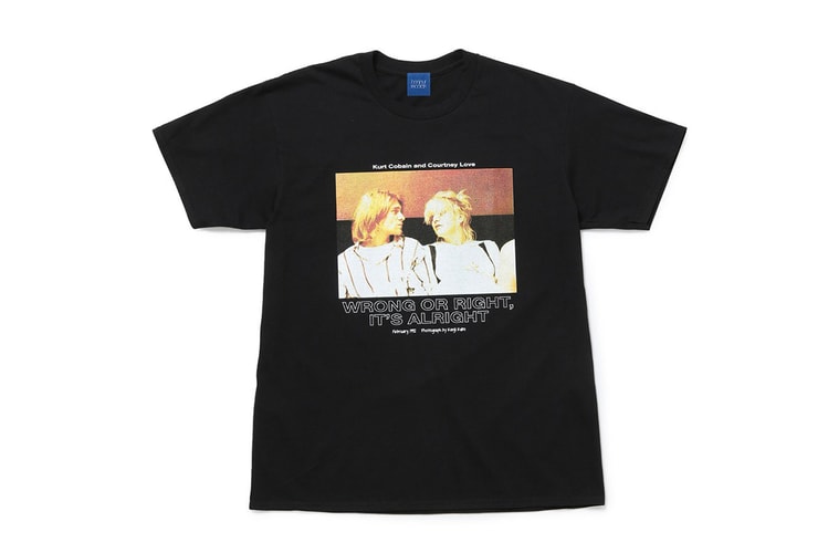 Bonjour Records Tributes Kurt Cobain and Courtney Love With Kenji Kubo-Shot Photo Capsule