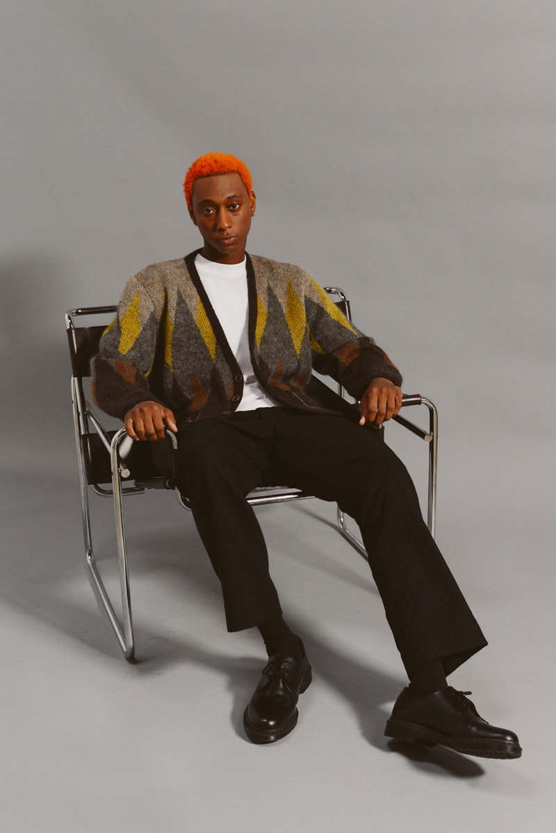 Brownstone Fall/Winter 2020 Collection Lookbook fw20 form void mohair cardigan