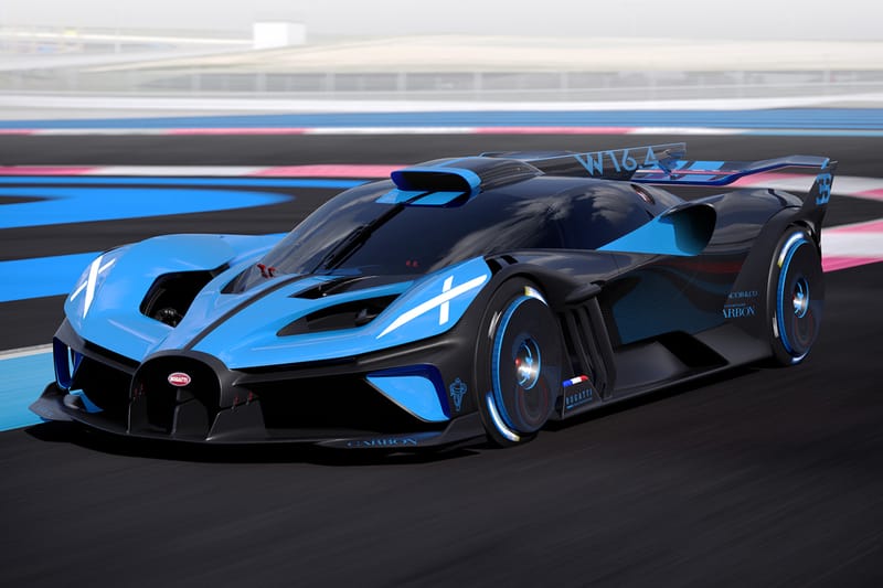 Bugatti Bolide Concept Is a 1,825 BHP, 310 MPH+ Track Attacking Machine