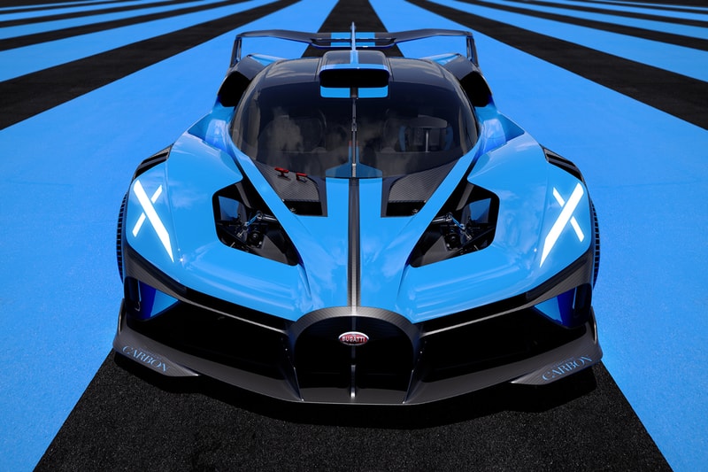 Bugatti Bolide Concept Track Car Hypecar Supercar Future Racing Launch Unveiled First Look French German Automotive Company Luxury Limited Edition Power Performance Speed Weight W16  1825bhp