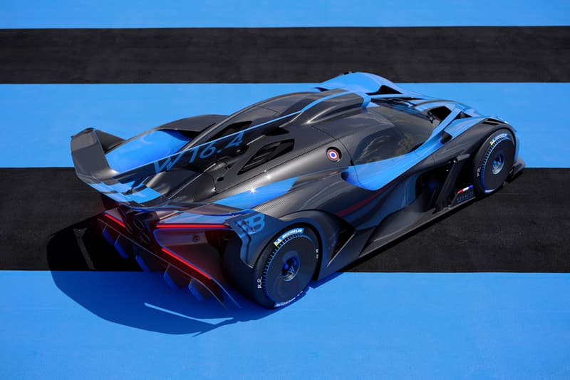 Bugatti Bolide Concept Track Car Hypecar Supercar Future Racing Launch Unveiled First Look French German Automotive Company Luxury Limited Edition Power Performance Speed Weight W16 1825bhp