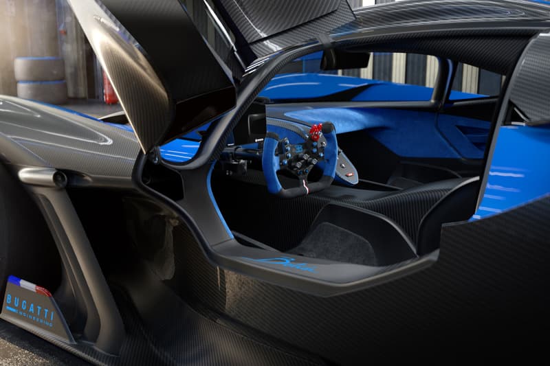 Bugatti Bolide Concept Track Car Hypecar Supercar Future Racing Launch Unveiled First Look French German Automotive Company Luxury Limited Edition Power Performance Speed Weight W16 1825bhp