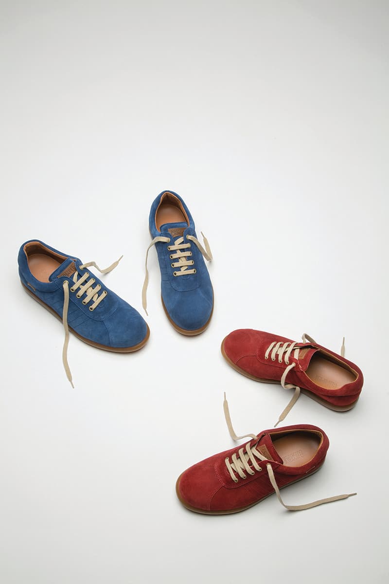 Camper Pelotas Ariel Fall winter 2020 release information blue red black brown 25th anniversary 1995