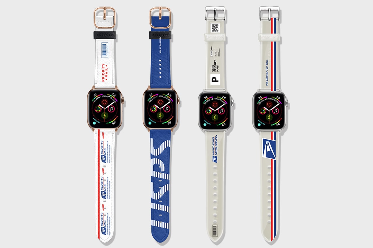 Casetify Сотрудничество почтовой службы США с USPS Чехлы для iPhone Ремешки для часов Apple 2020