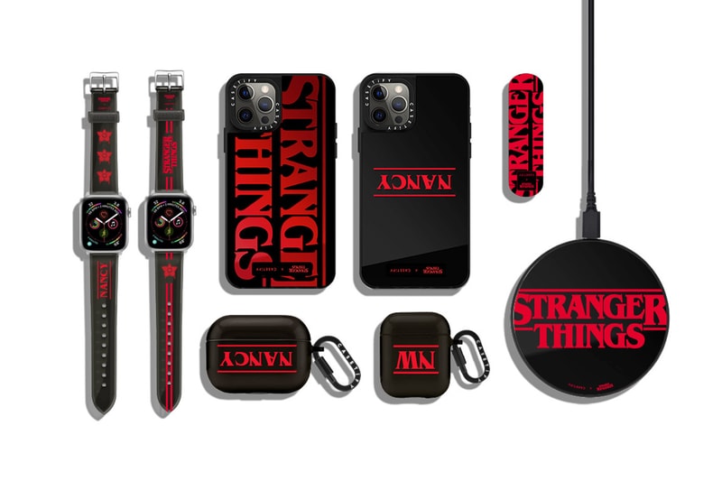 casetify stranger things Netflix iPhone case release information collaboration 2020 