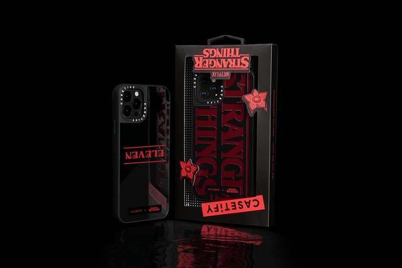 casetify stranger things Netflix iPhone case release information collaboration 2020 