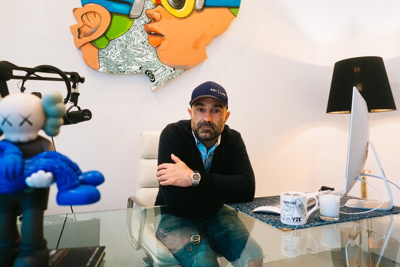 daniel arsham kaws avery andon alec monopoly andy warhol art auction online