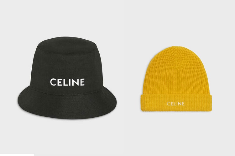 Stay Ahead of the Weather With CELINE's Branded Headwear Cap-Sule