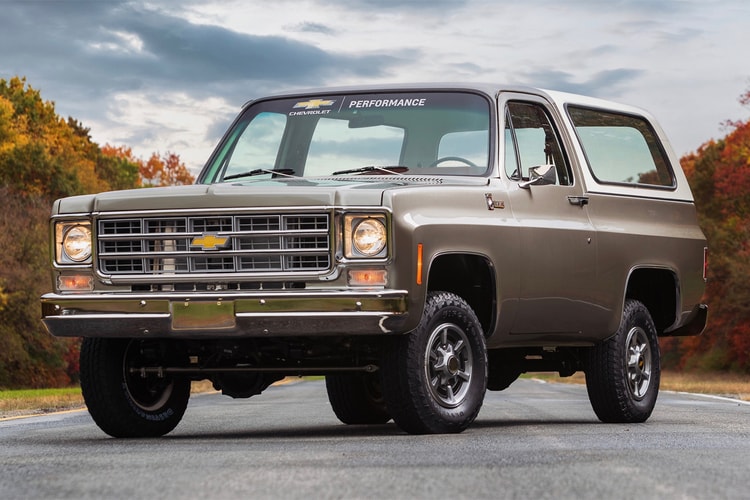 Chevrolet Showcases Its eCrate Package With a Revamped 1977 K5 Blazer