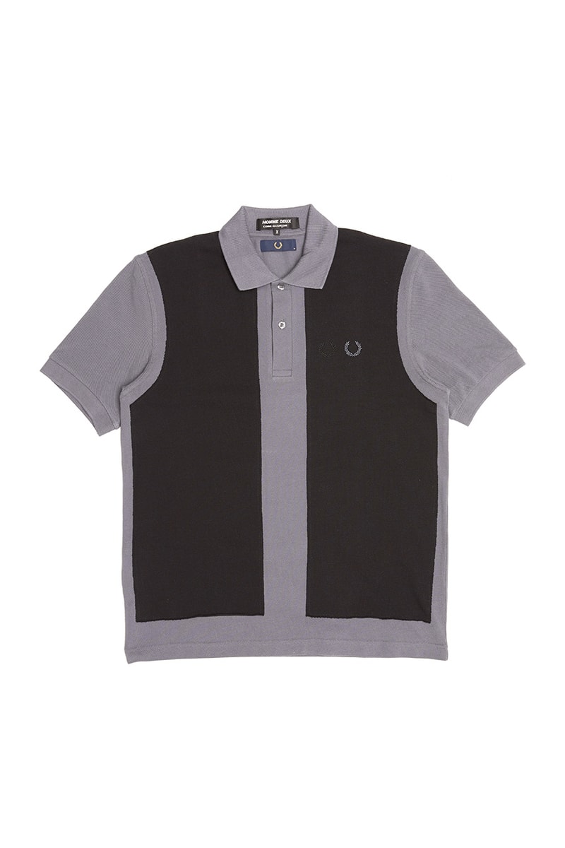 comme des garçons Fred Perry polo shirt collaboration homme deux line 2020 