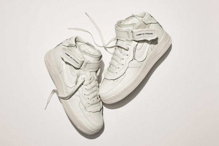 COMME des GARÇONS' Deconstructed Nike Air Force 1 Mid Is Almost Here
