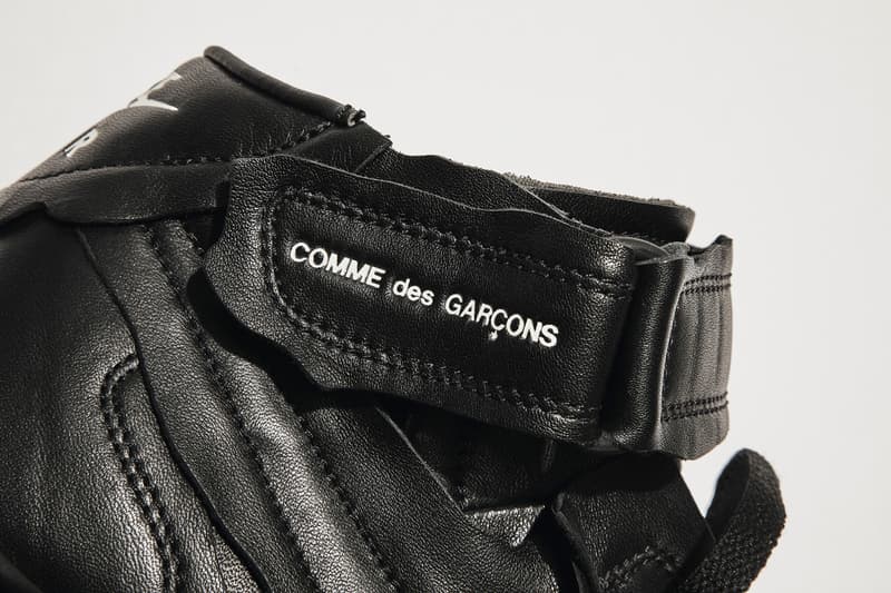 COMME des GARÇONS x Nike Air Force 1 Mid Black White OG AF1 CDG DSM Dover Street Market Release Information Raffle Cop Drop Date Rei Kawakubo Fall Winter 2020 FW20 Runway Show 