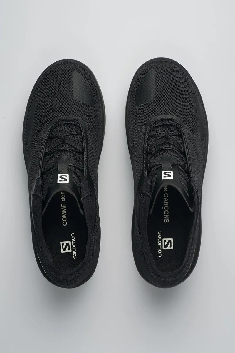 comme des garcons salomon womens japan spring summer 2021 ss21 rei kawakubo speedcross xt04 6 advanced goat trail sneaker official imagery snow moc runner rx 3.0 shoe collaboration release date info buy